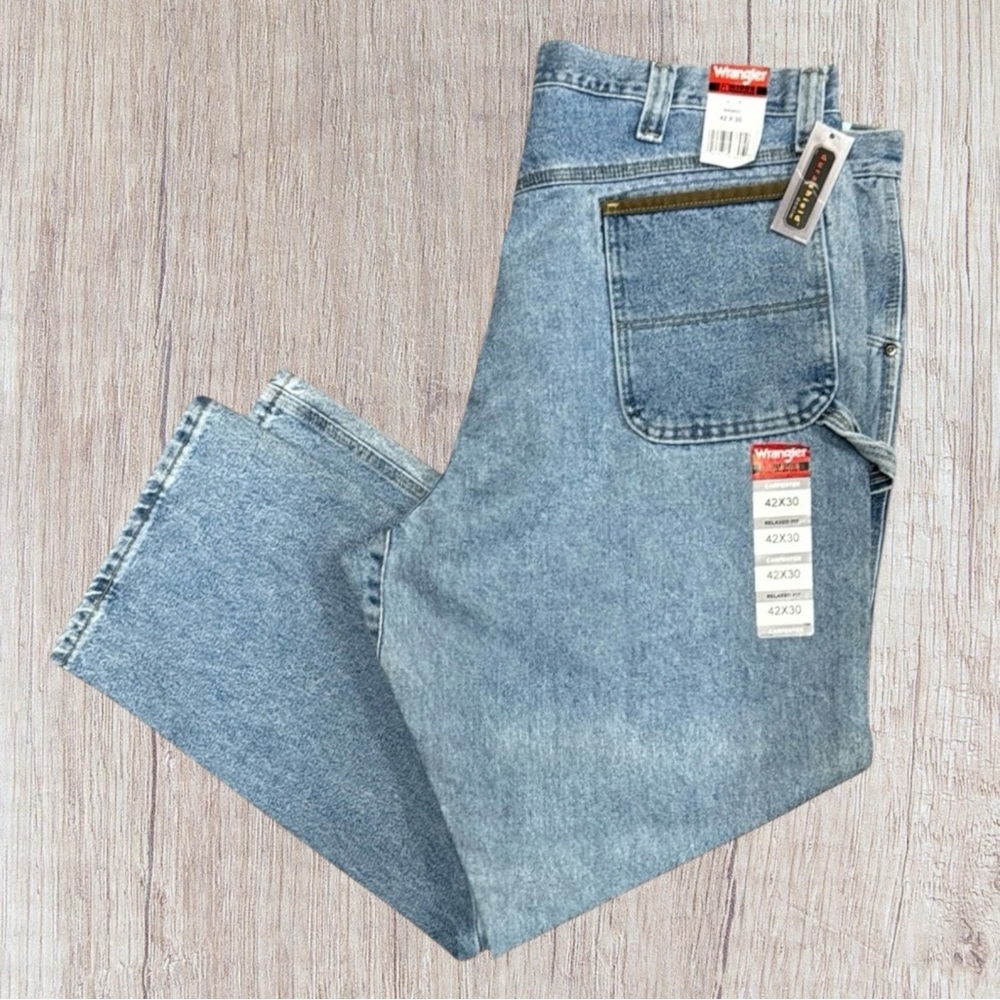 Wrangler RIGGS Durashield Workwear Carpenter Contractor Construction Jeans 42x30 - Picture 2 of 12